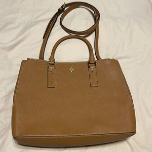 Tory Burch Leather tote camel color